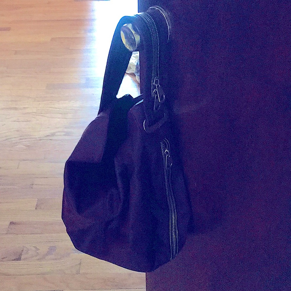 Maroon purse